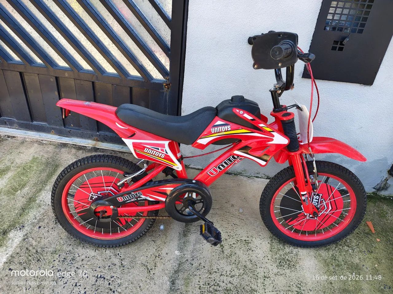 Bicicleta motocross aro 16 - Foto 2