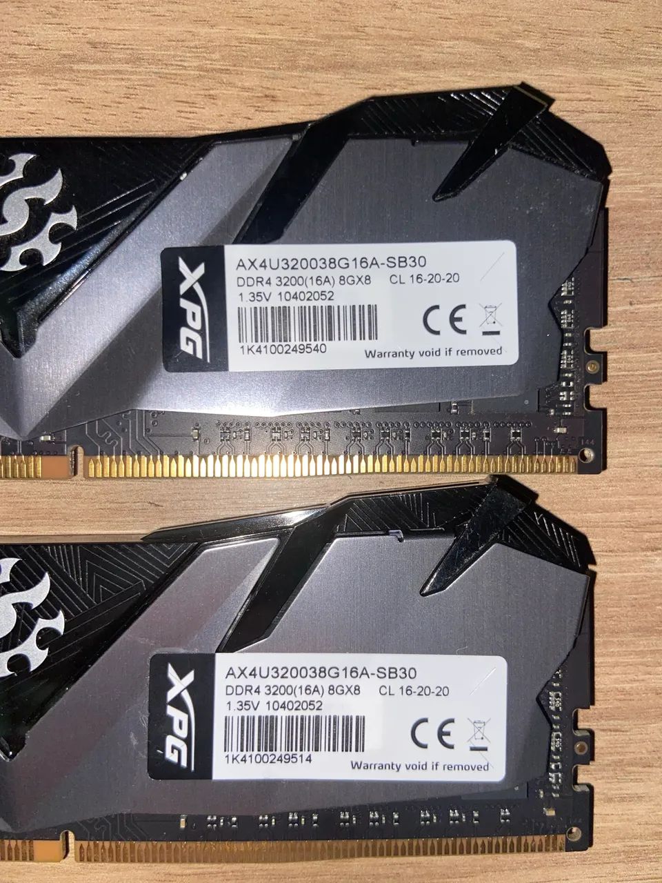 ram xpg 16gb (8x2) 3200mhz d30 - Foto 2