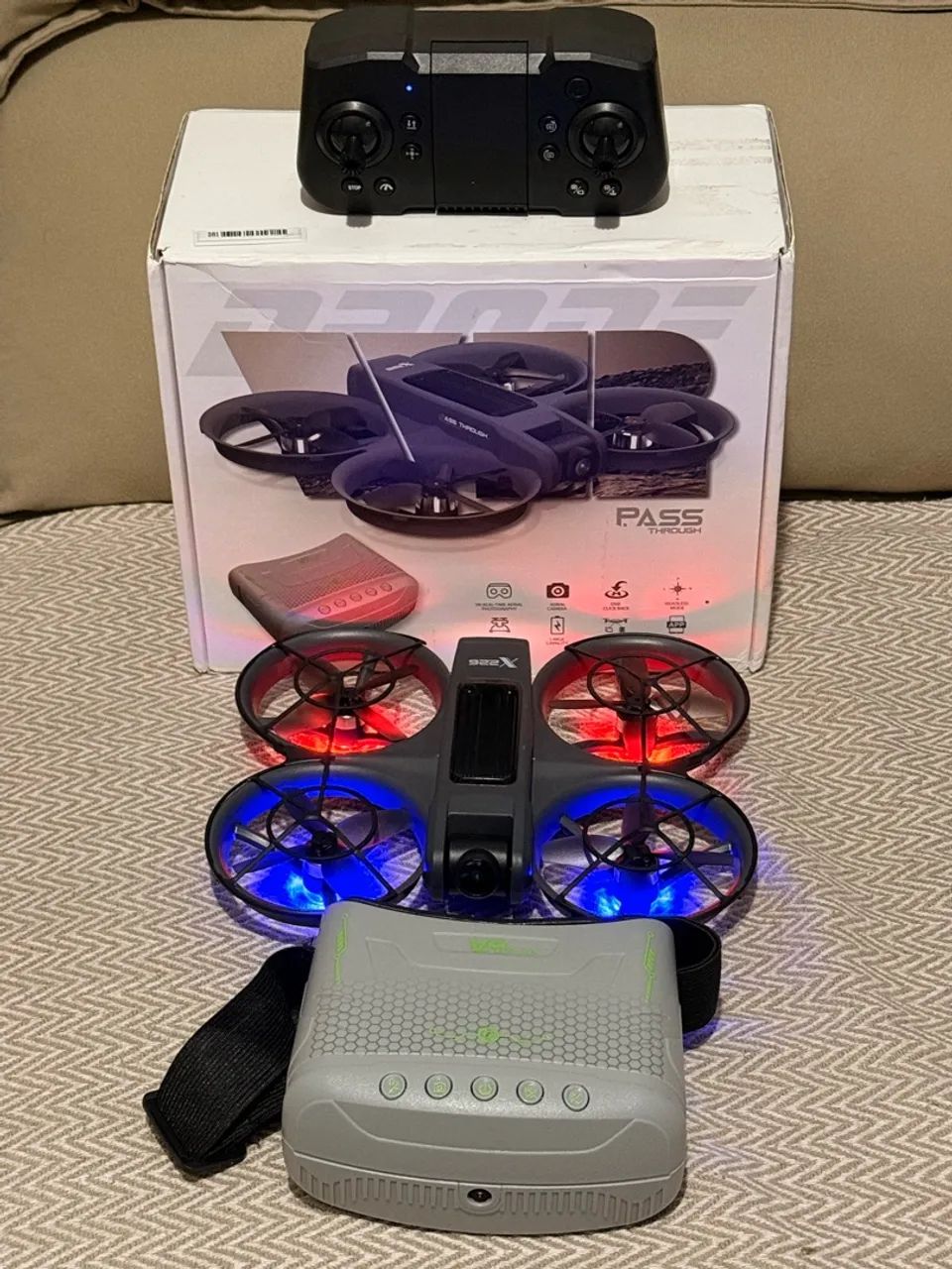 Drone 4k com óculos VR x226 P.ass through  - Foto 2