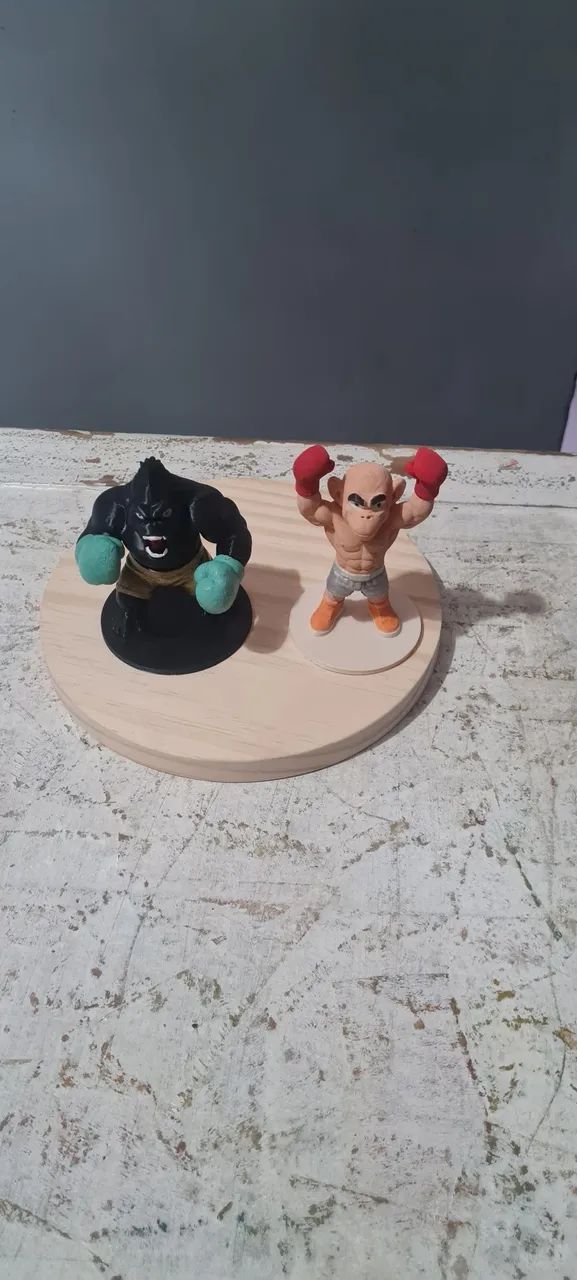 Lote de bonecos lutadores boxe - Foto 3