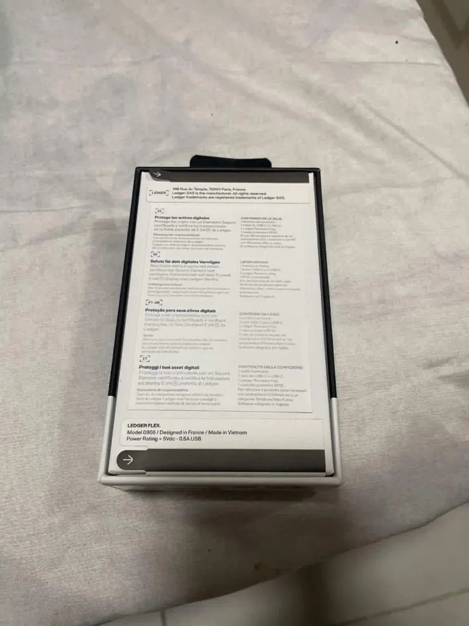 VENDO LEDGER FLEX NOVA LACRADA NUNCA USADA - Foto 2