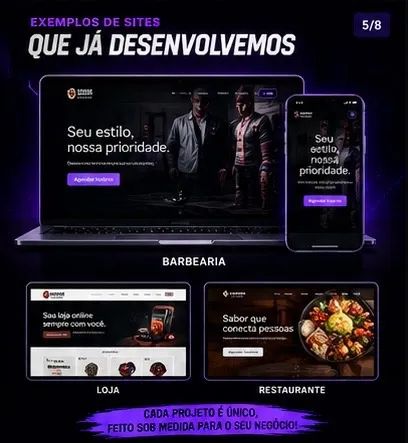 Criação de sites profissionais | responsivos + WhatsApp  - Foto 5
