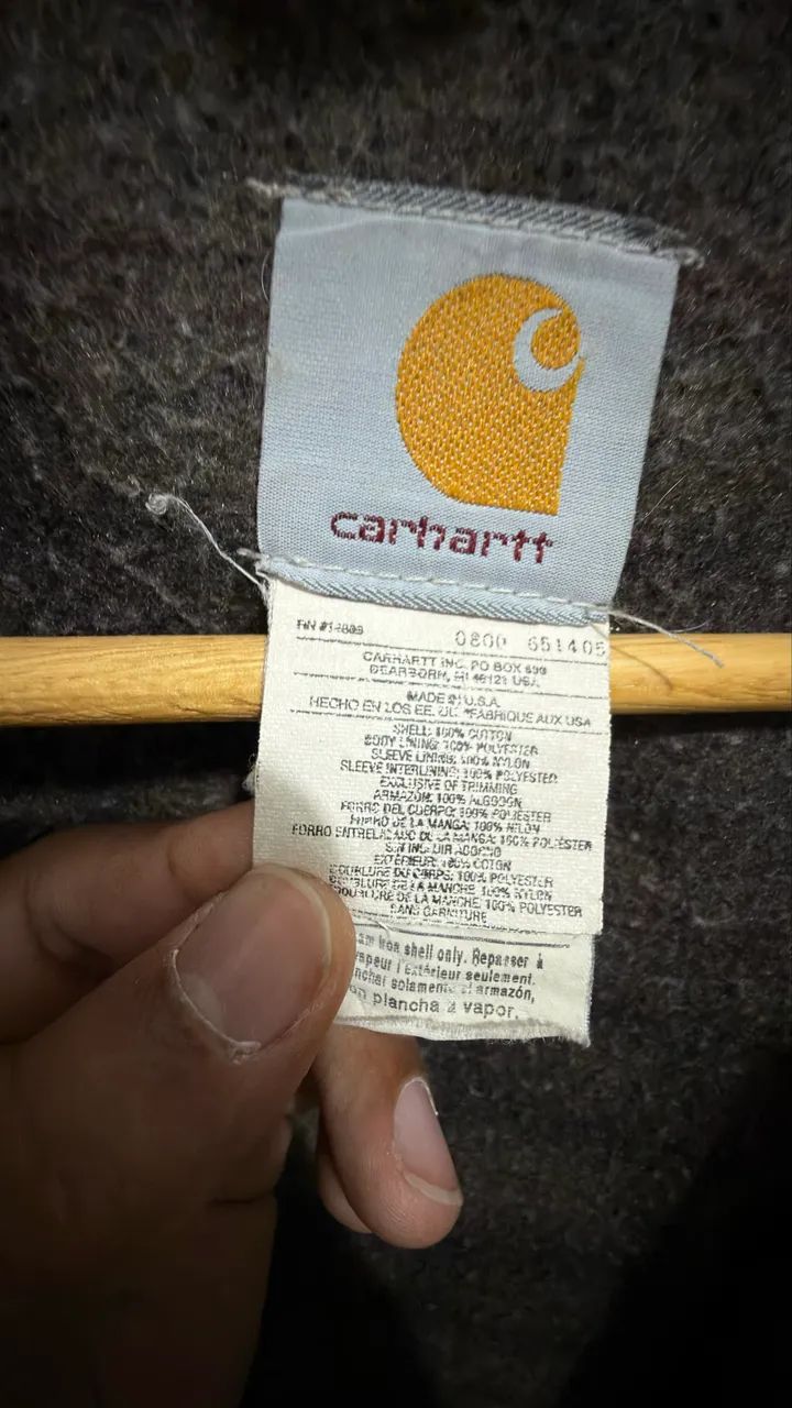 Jaqueta Carhartt Detroit 00?s - Foto 5