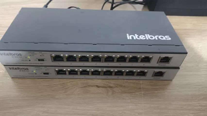 2 Switchs Intelbras SF 900 8 portas POE - Foto 3
