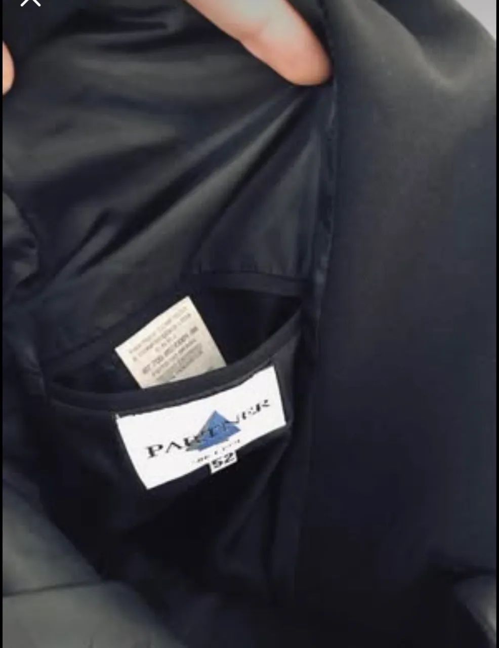 terno blaser 52 e calça preto G  marca partner - Foto 3