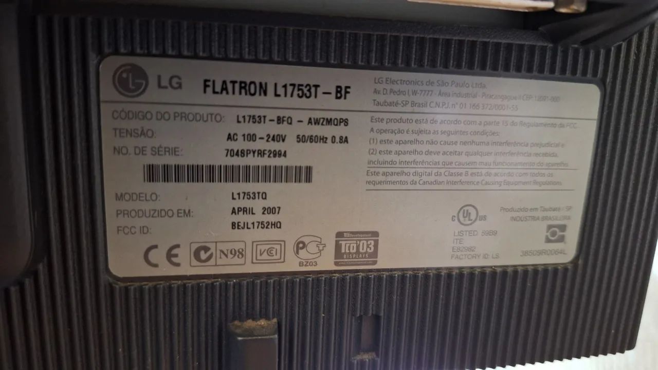 Monitor 17 polegadas LG - Foto 2