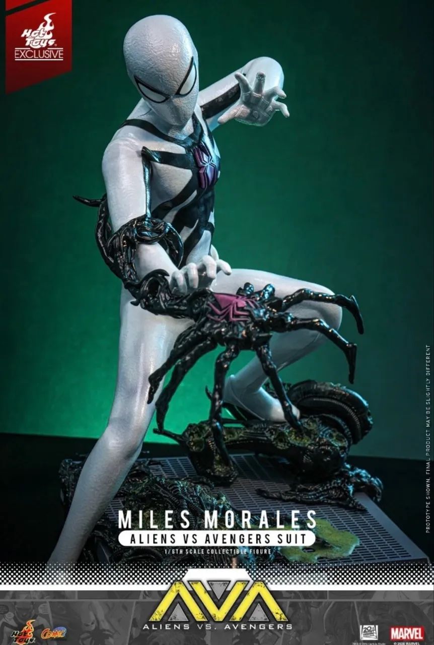 Hot toys Spider Man Alien avengers Suit cms027 - Foto 3