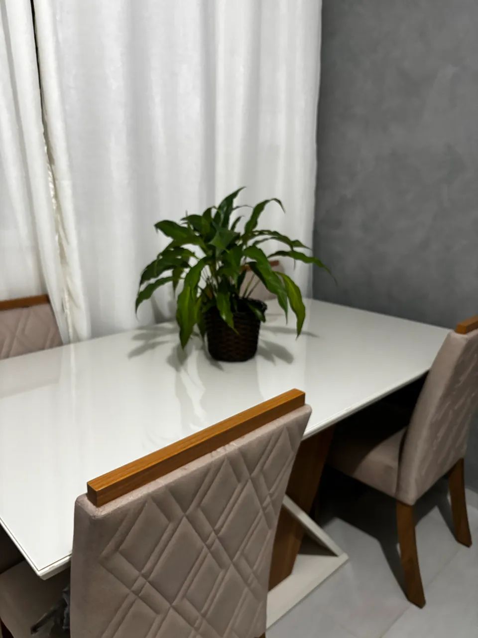 Mesa 04 cadeiras off white  - Foto 3