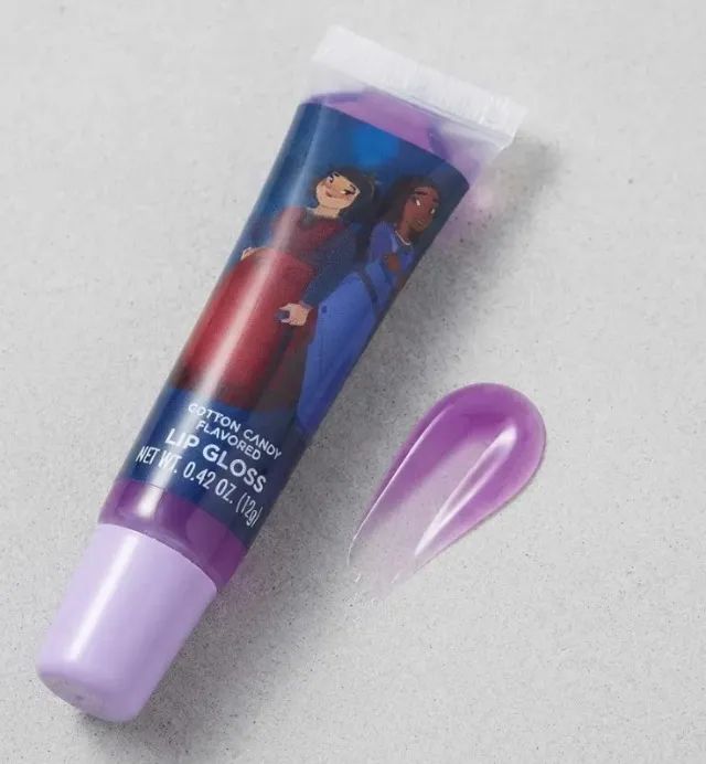 gloss labial disney wish cotton candy importado - Foto 2