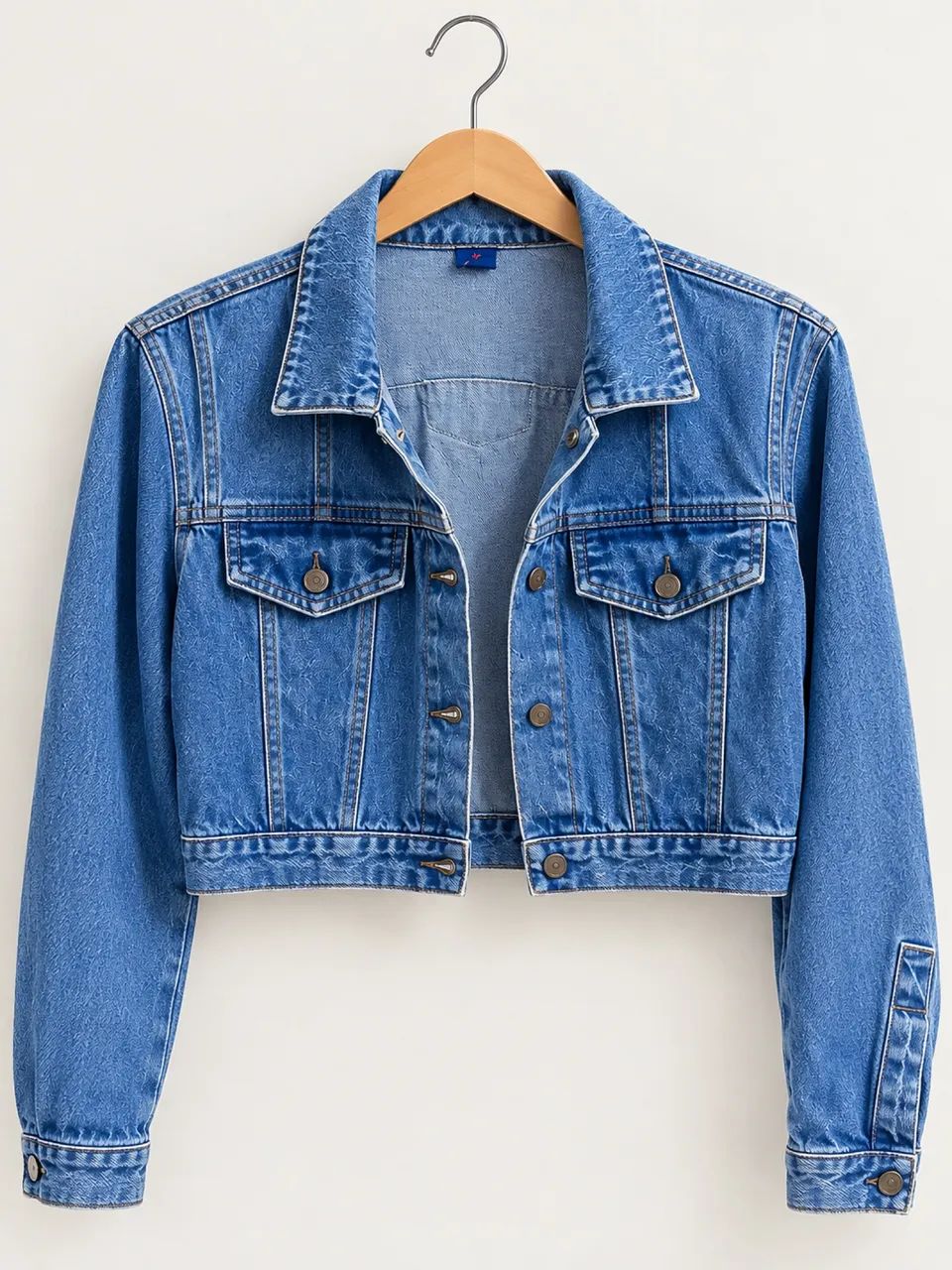Jaqueta Jeans Azul P