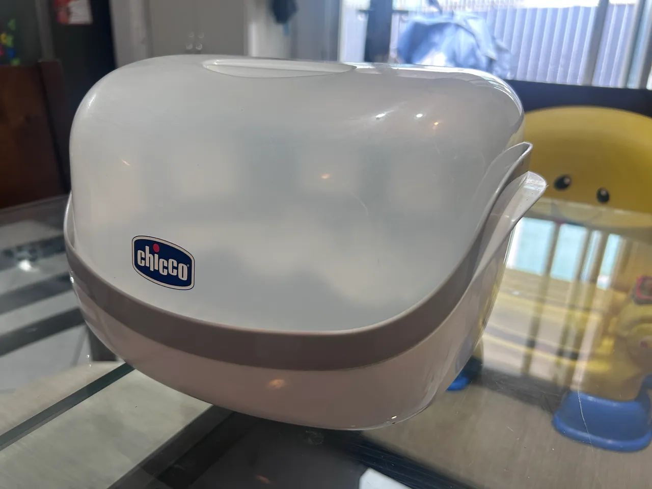 esterilizador de micro-ondas mamadeira Chicco. - Foto 3