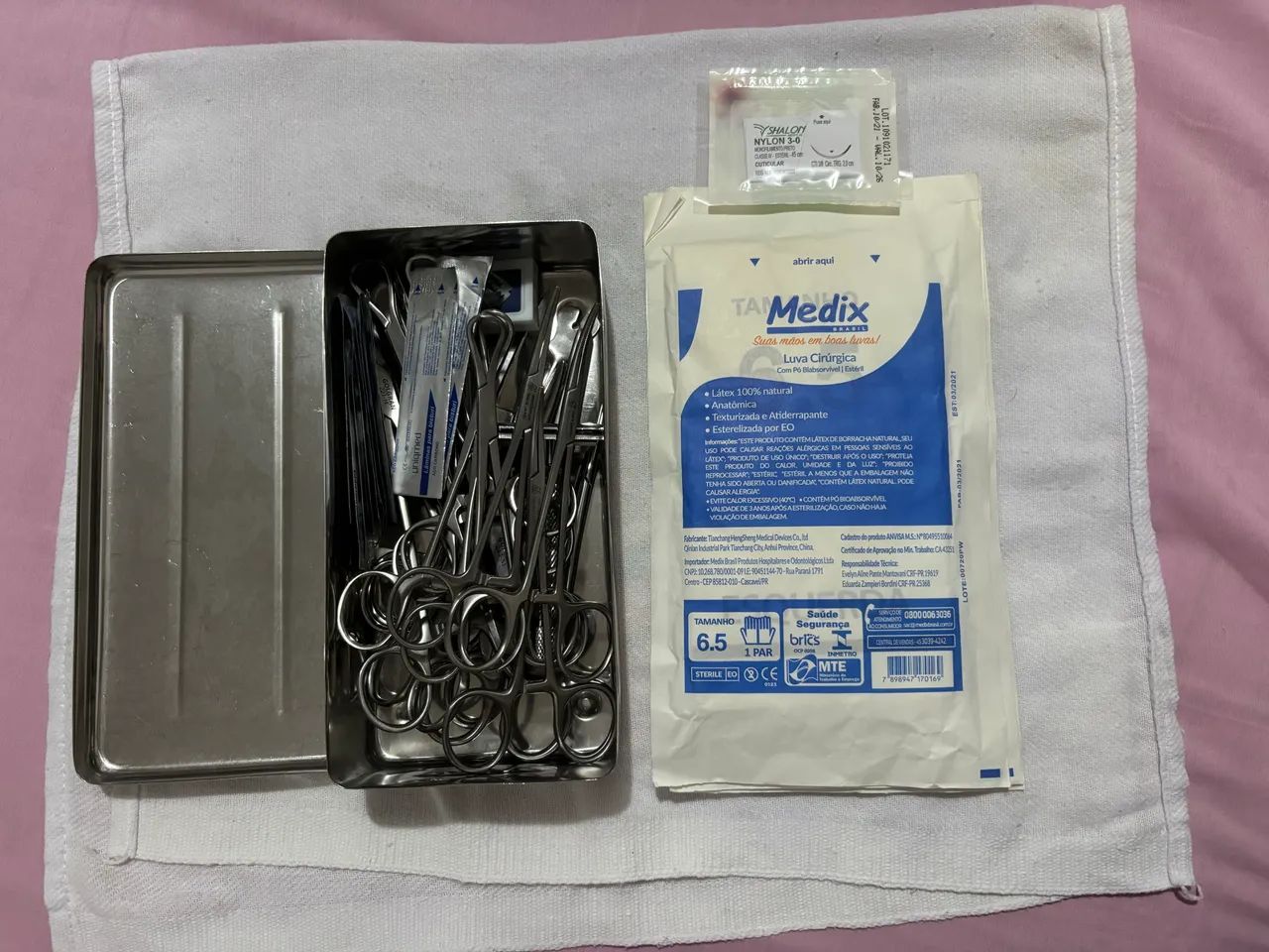 Kit intrumentos de estudo ciru med vet