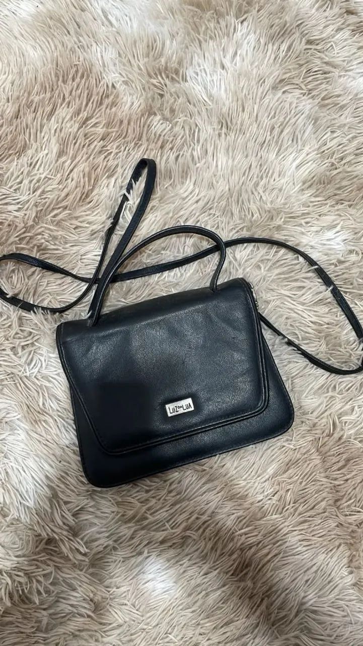 Bolsa Luz da Lua em couro