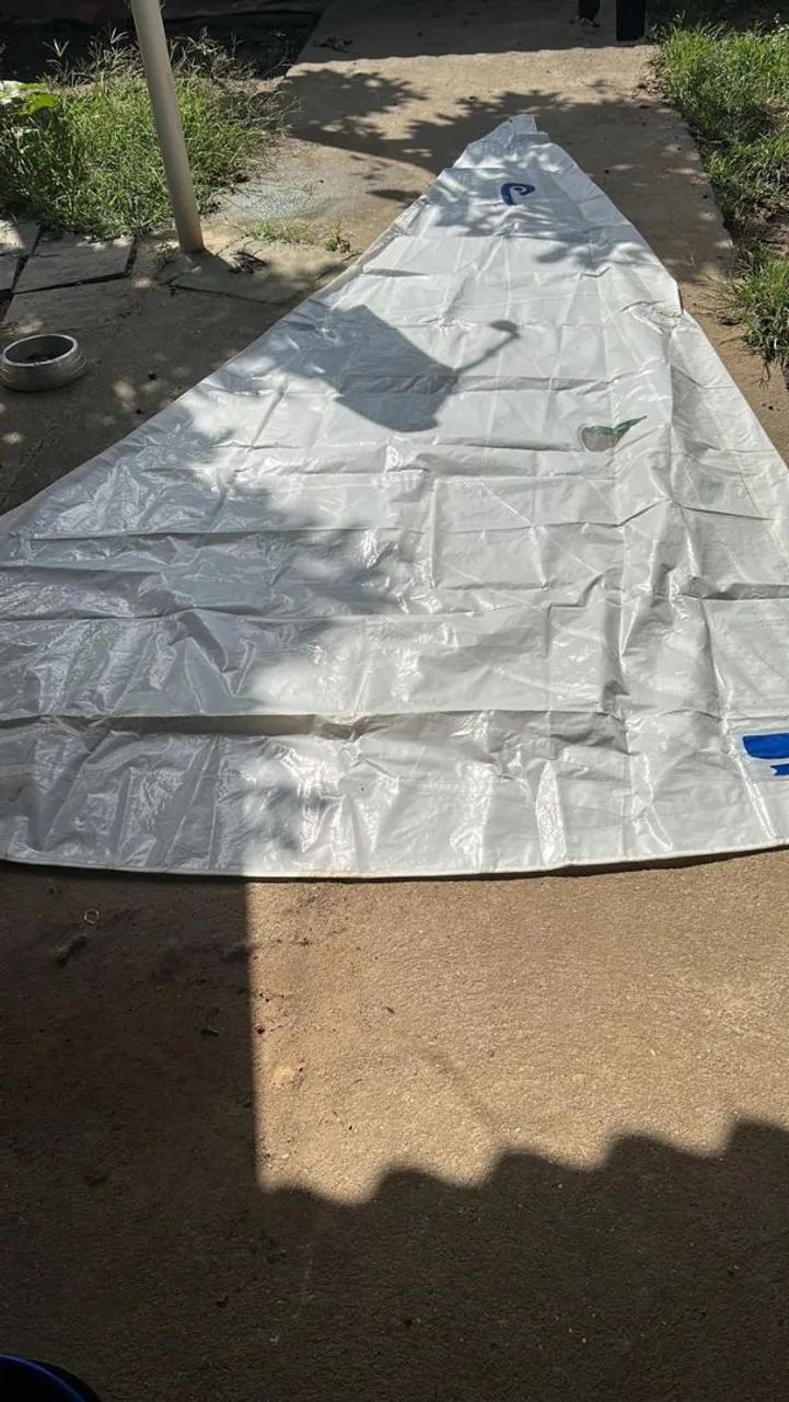Vendo vela veleiro dingue - Foto 2