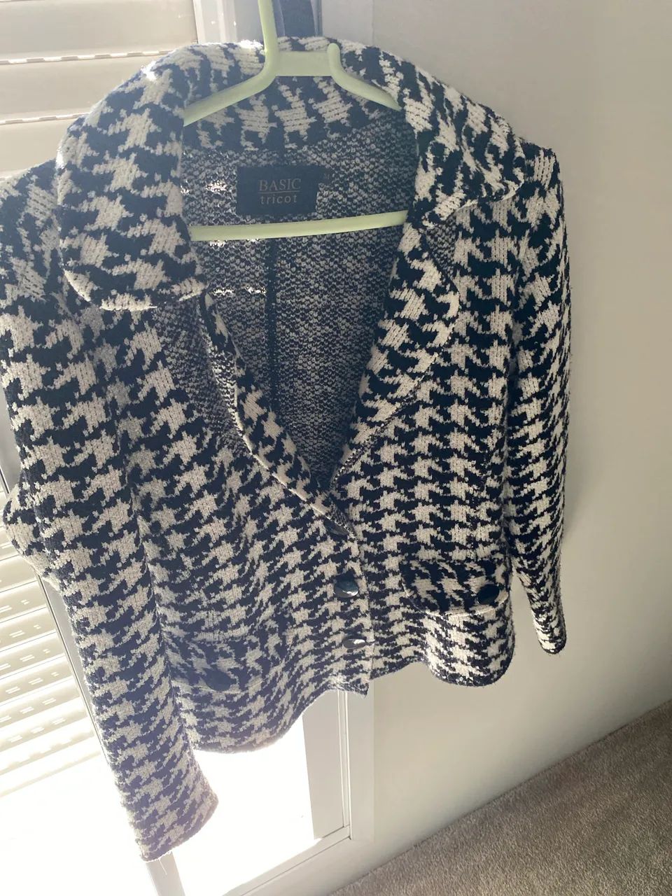 Tricot pied de poule