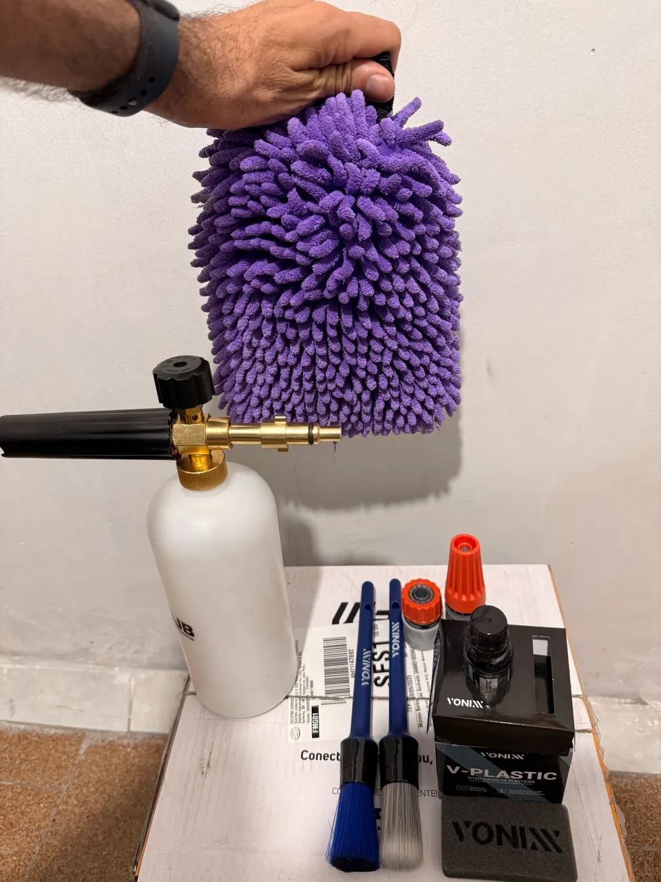 Lavadora de pressão + KIT lavagem - Foto 4