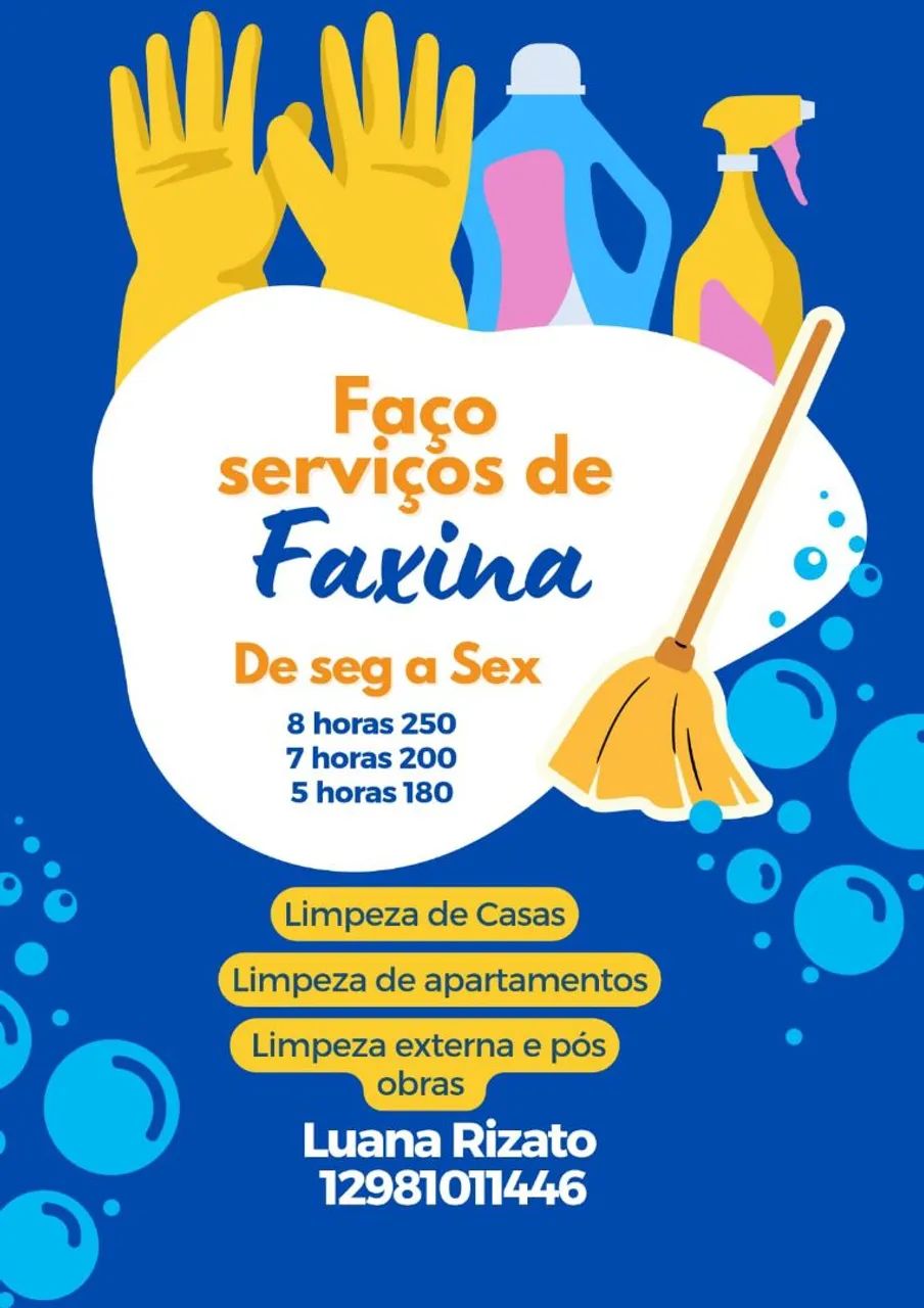 Faxinas em Taubaté 