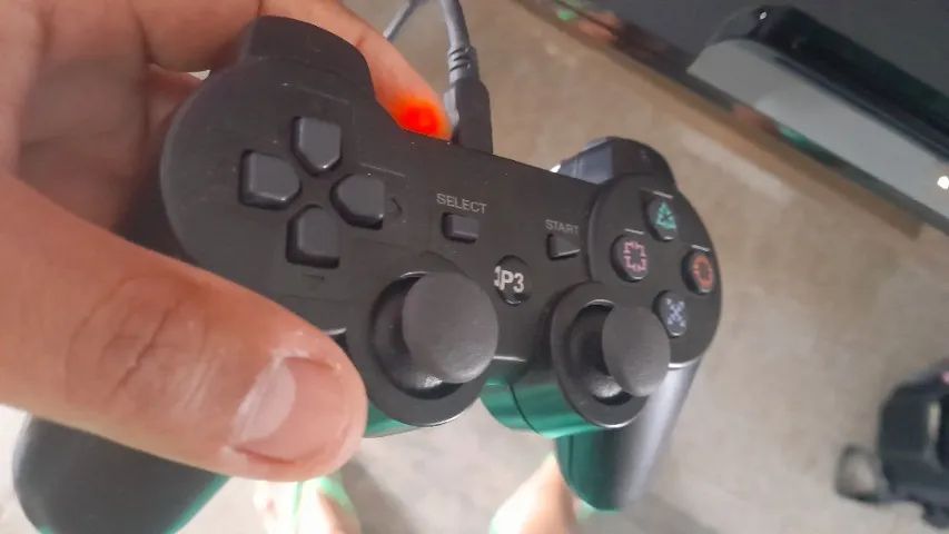ps3 slim des/blo/que/a/do - Foto 3