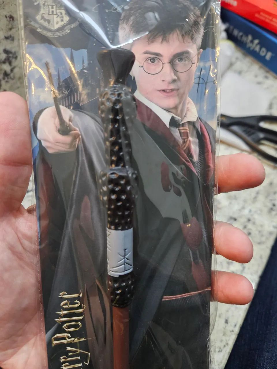 Caneta Varinha Harry Potter Lacrado  - Foto 2