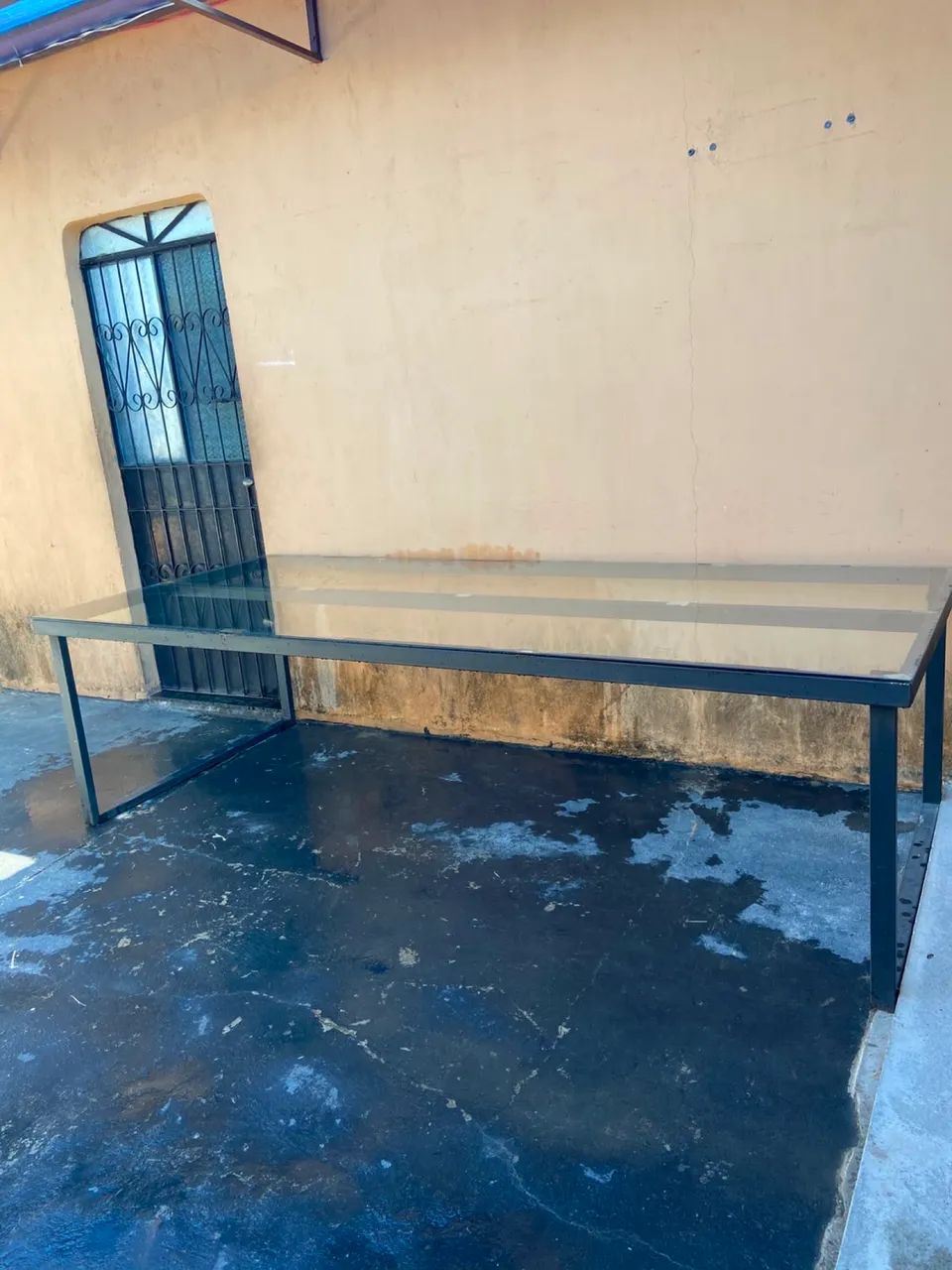 Mesa grande 12 lugares de vidro  - Foto 3