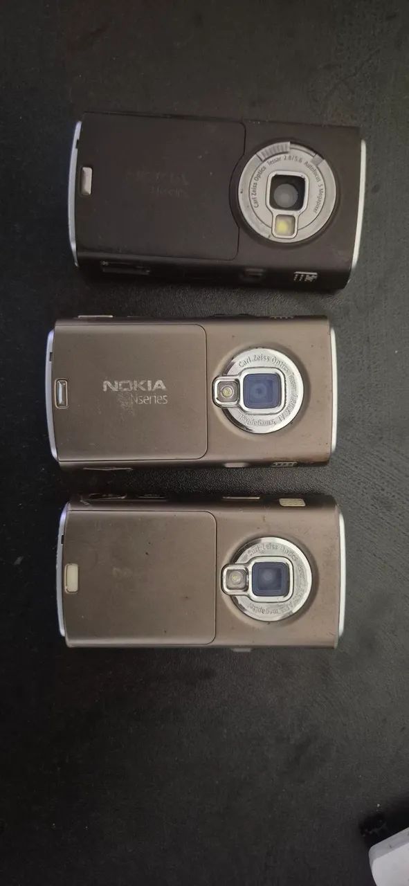 3 celulares Nokia N95 para peças - Foto 2