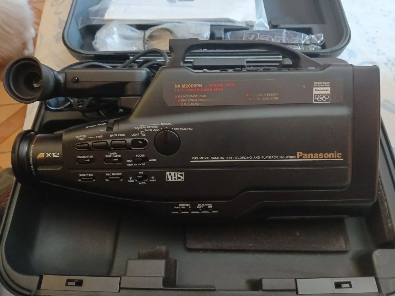 Câmera Vhs analogica Panasonic  - Foto 2