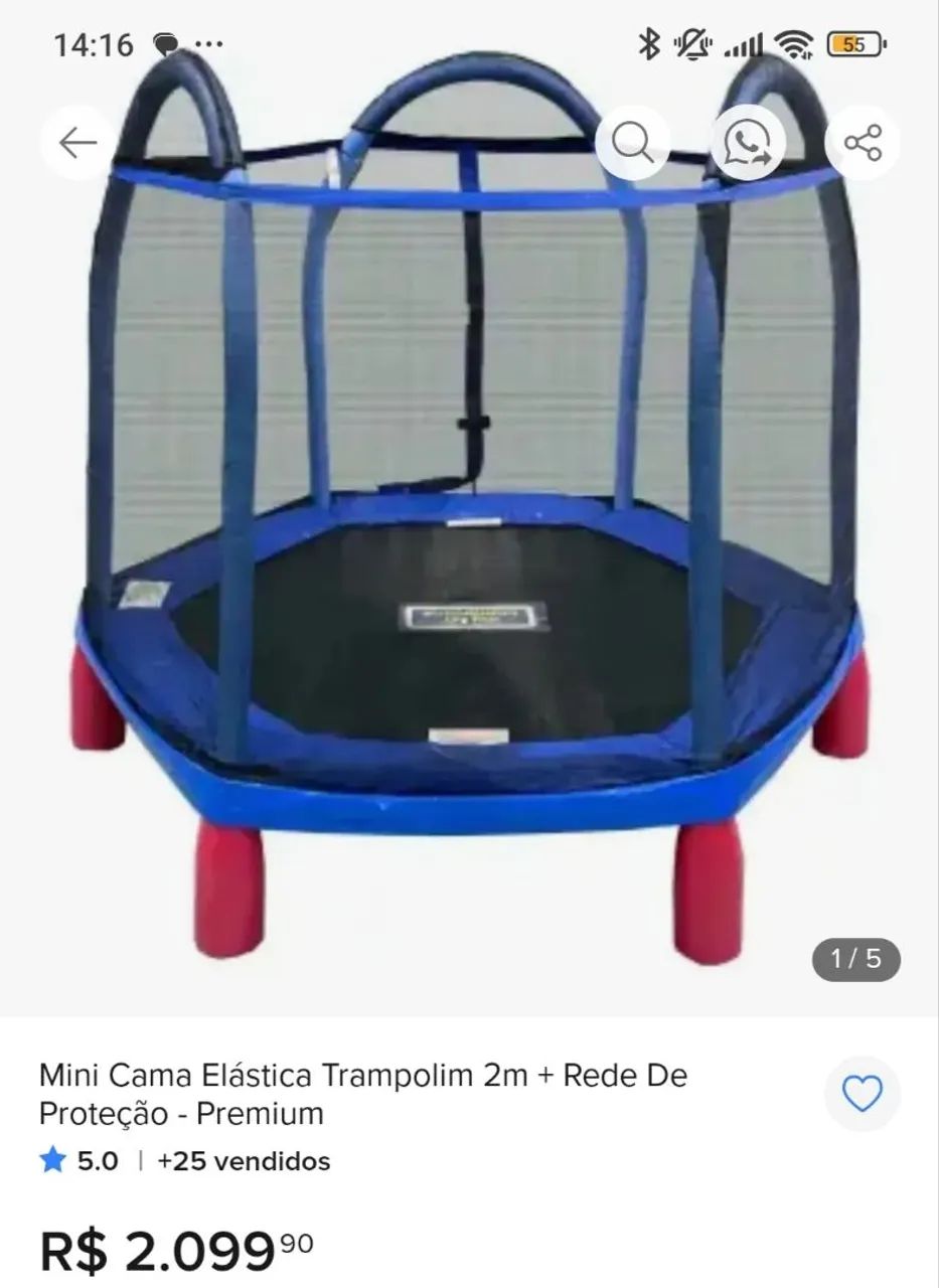 Cama Elástica - Pula Pula  - Foto 4