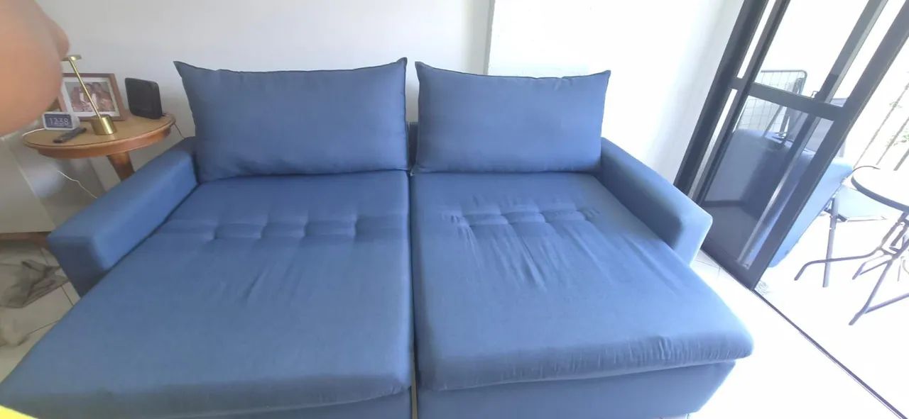 Sofa retrátil 3 lugares  - Foto 3