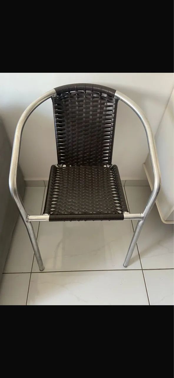 Conjunto cadeira de varanda 