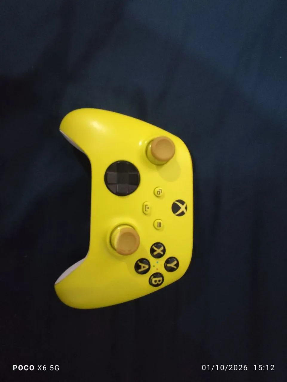 Controle Xbox verde limão usado