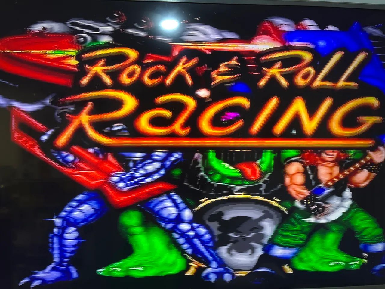 Fita super Nitendo Rock Roll race - Foto 2