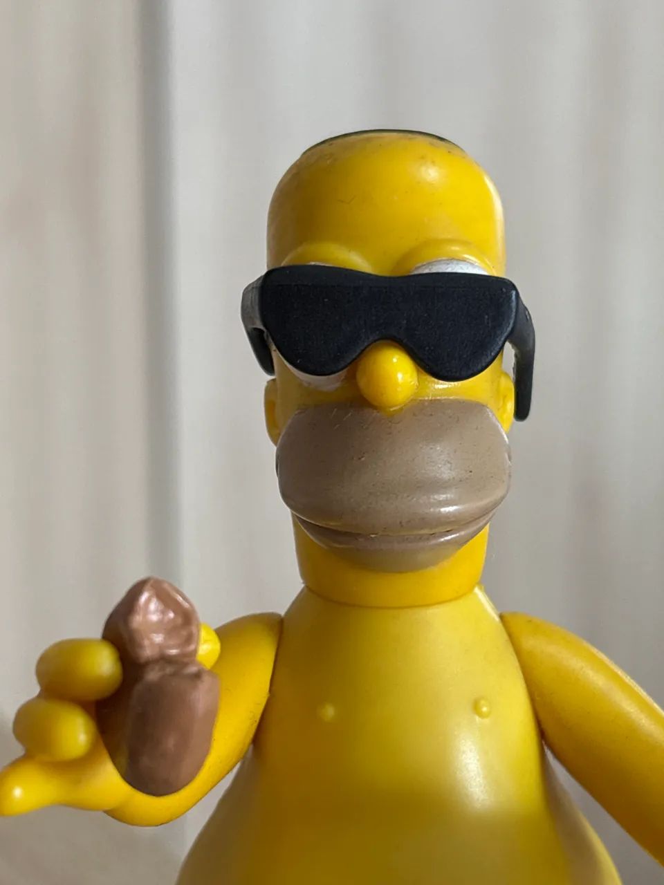 Action figure Simpsons, playmates, Homer Underware, produto em ótimo estado, importado  - Foto 2