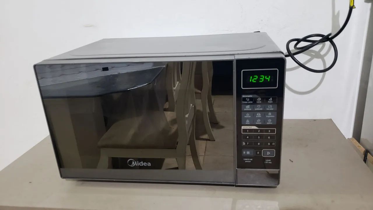 Micro ondas Espelhado Midea 20L (ENTREGO) - Foto 2