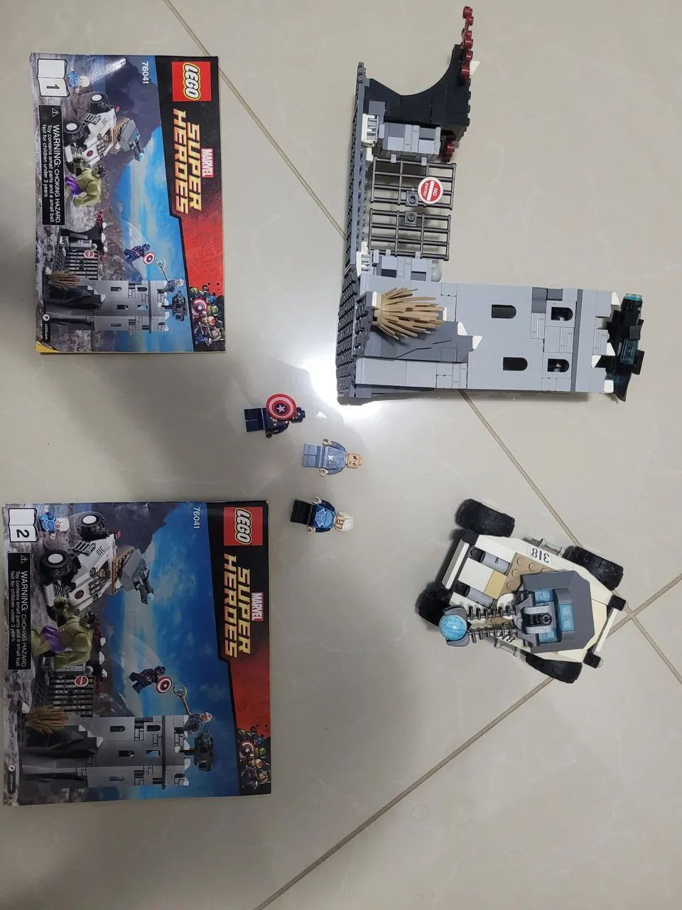 Sets lego Marvel 