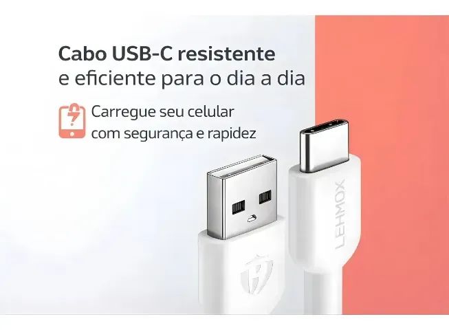 CABO TIPO C LEHMOX TURBO - Foto 2
