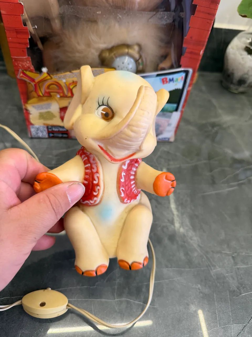 Luminária antiga de elefante - Foto 2