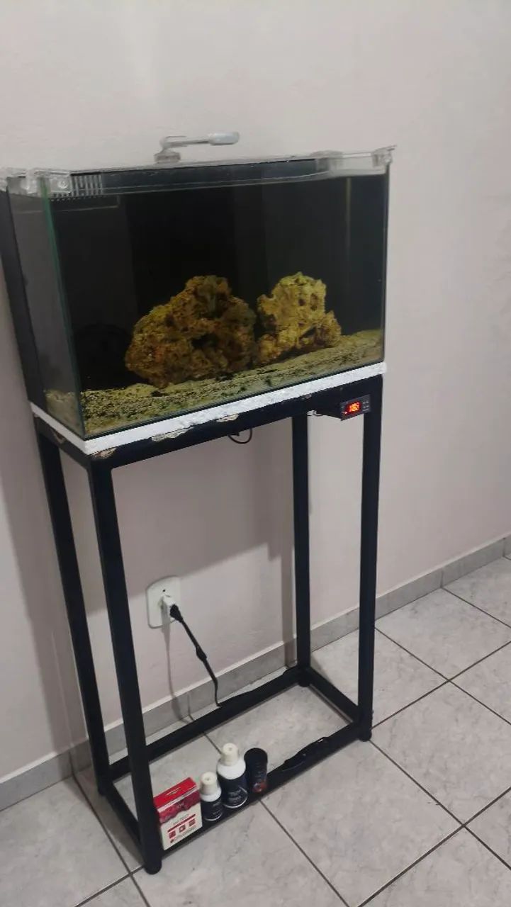 Vendo ou troco aquário marinho 