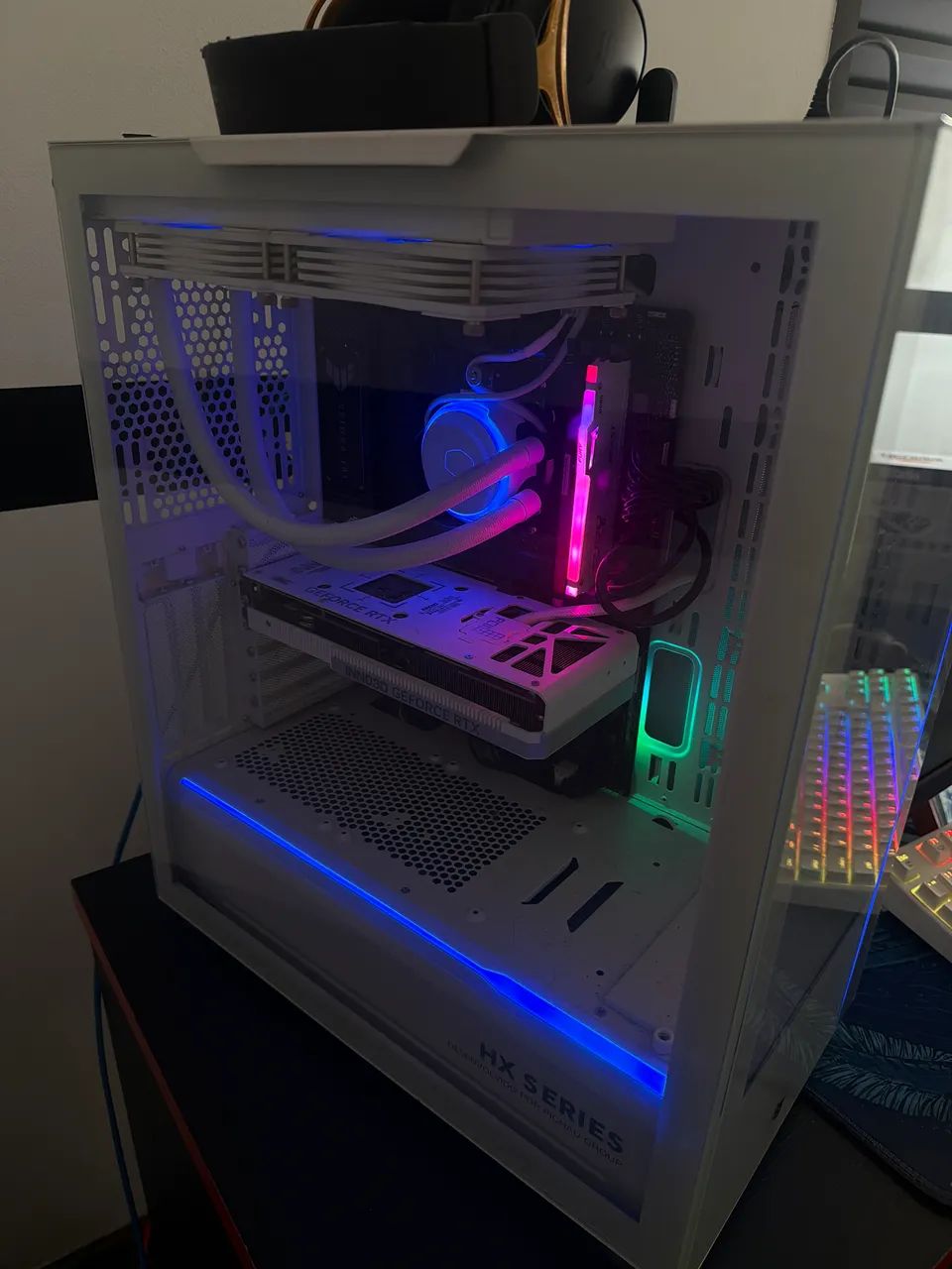 PC Gamer White Ryzen 9 7900 + RTX 4070 12GB + KIT Fallen - Foto 5