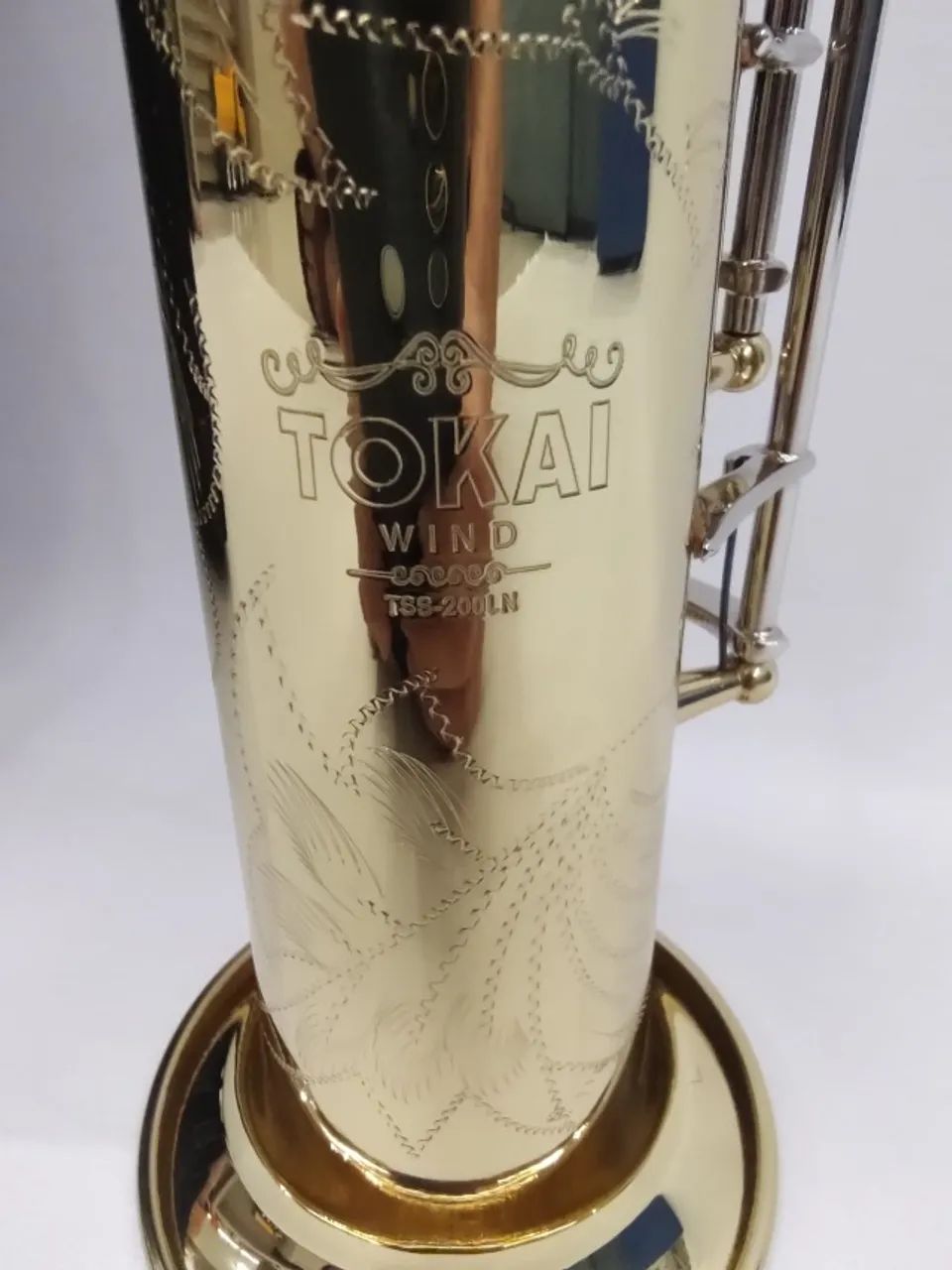 Sax Soprano Tokai TSS-200LN SIB Laqueado/Niquelado /Novo/Parcelo