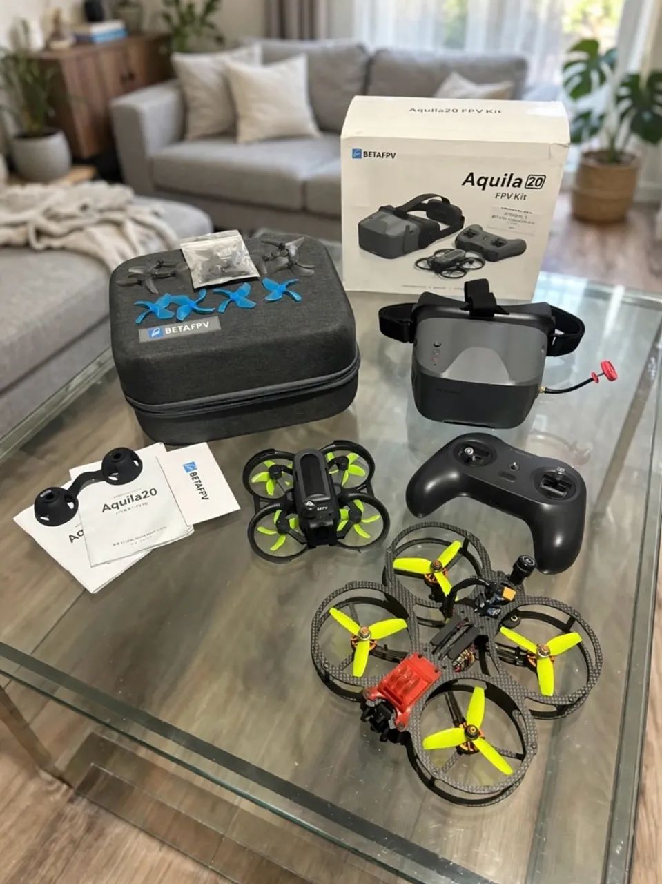 Drones Kit FPV + Cinewhoop 3 pol
