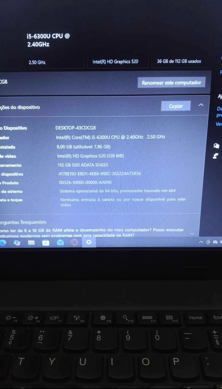 Notebook lenovo thinkPad l460  - Foto 3