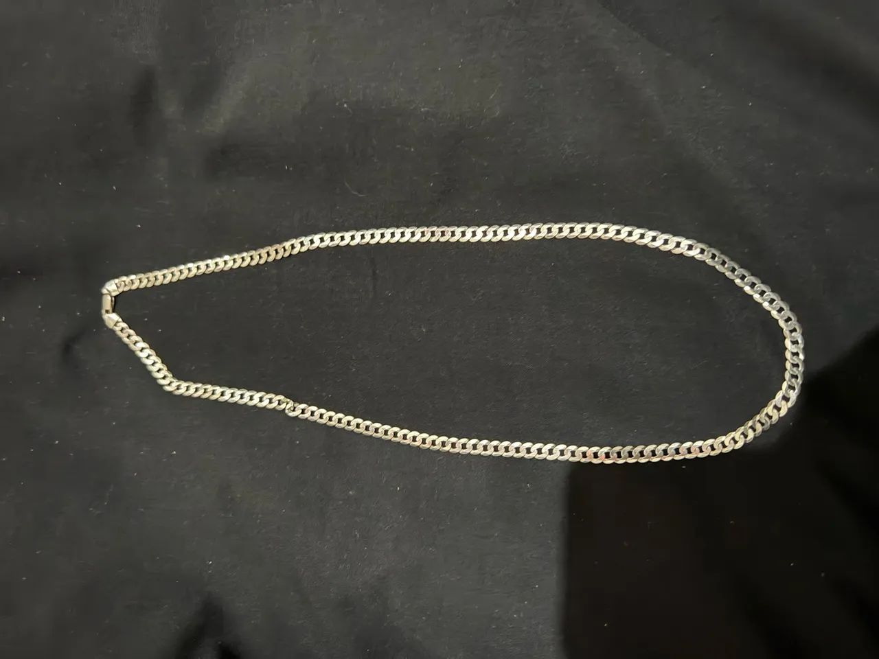 Cordão 70cm de prata 925 - Foto 2