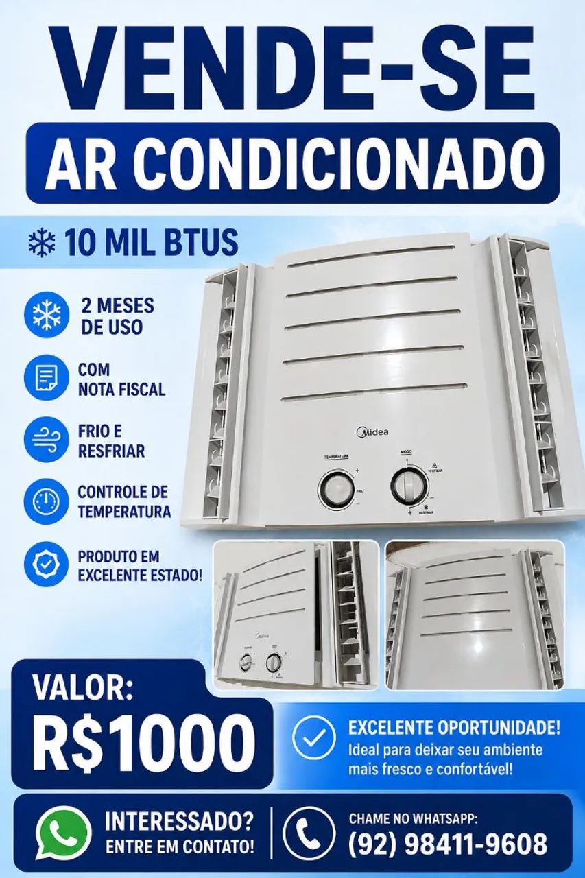 Vendo Ar Condicionado 