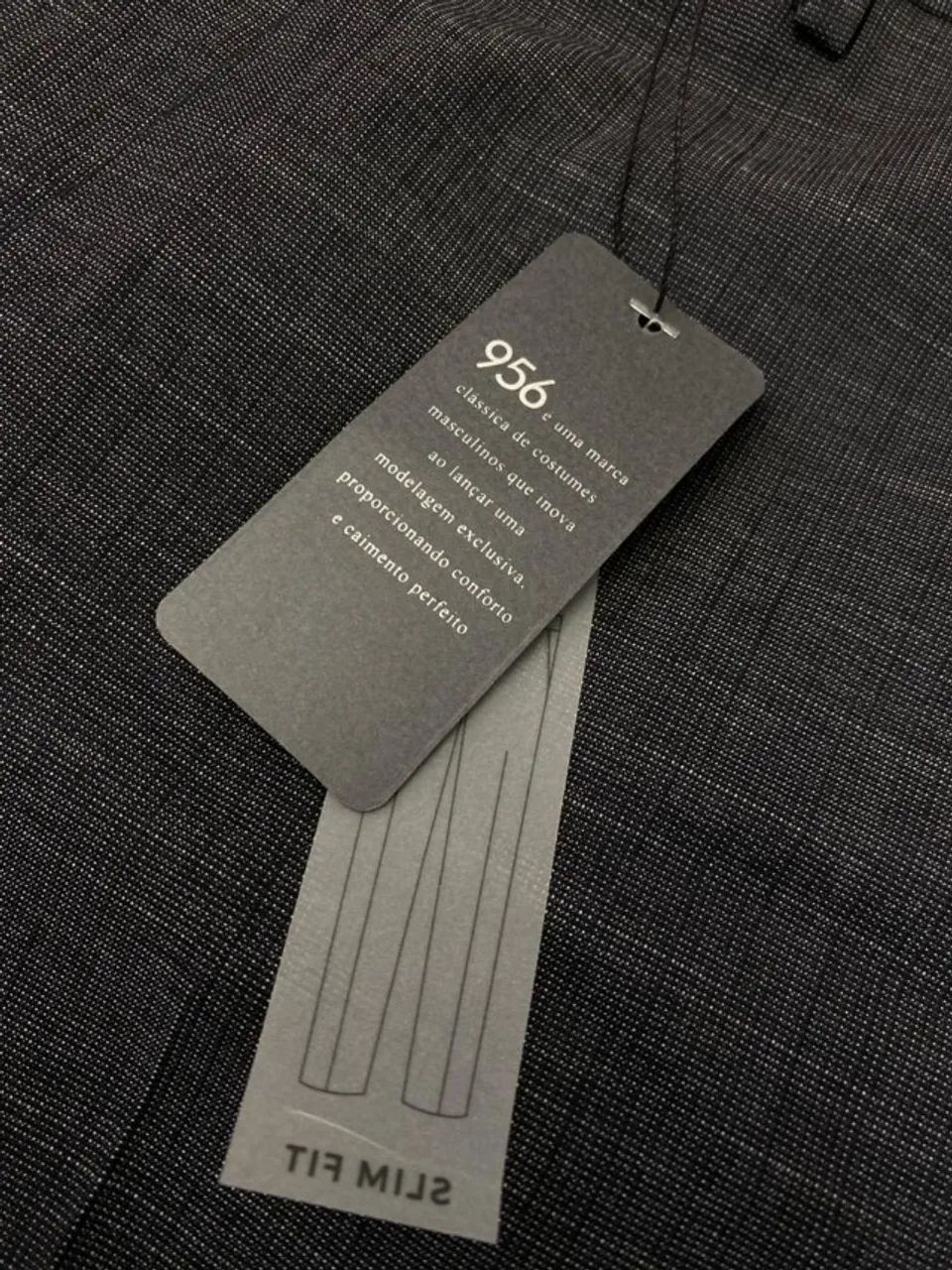 Calça alfaiataria 956 slim fit - nova - Foto 3