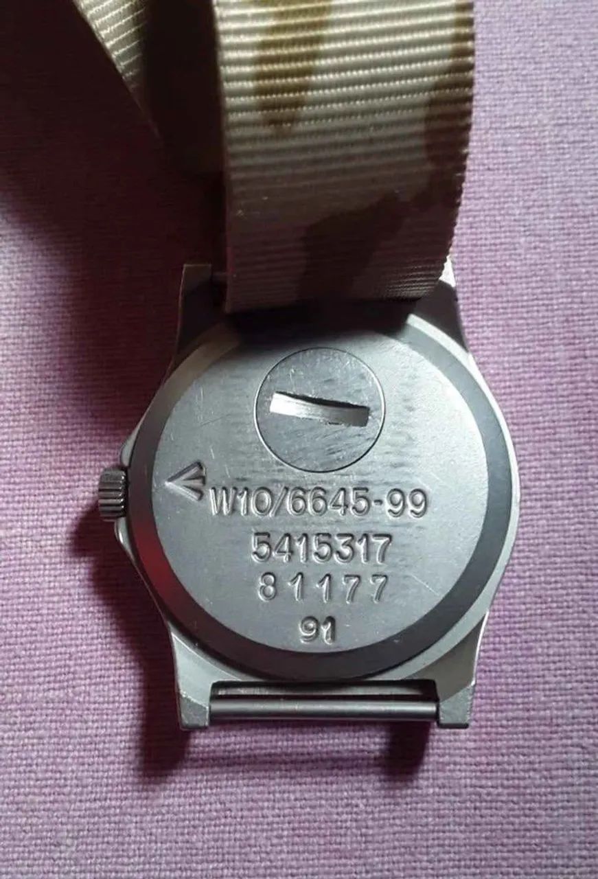Relógio militar CWC W10, original British Army Issued. - Foto 2