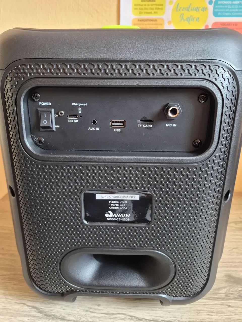Caixa de Som Bluetooth TWS GET Cube2 Com dois Microfones - Foto 5