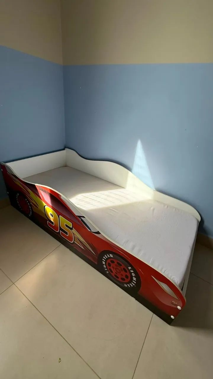 Cama Infantil Relampago Mcqueen  - Foto 5