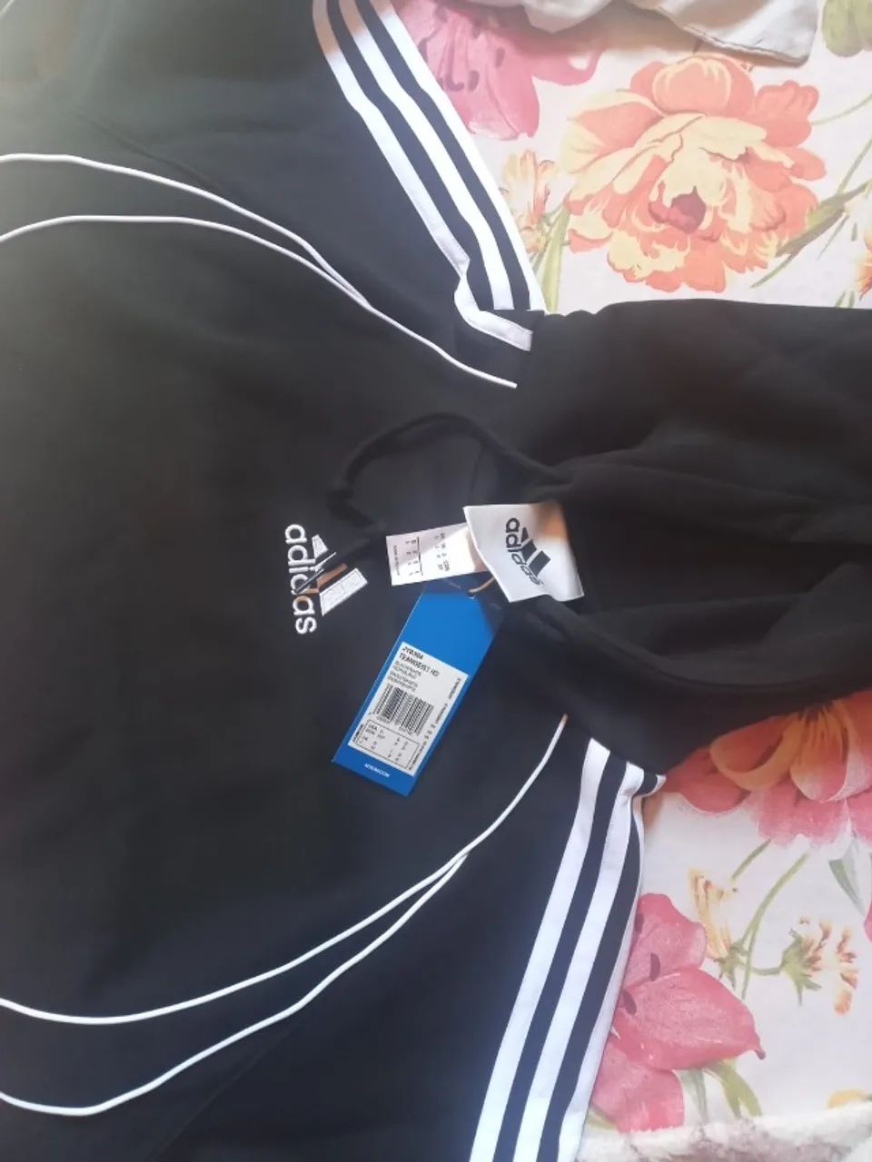 Blusa Teamgeist com capuz Adidas - Foto 2