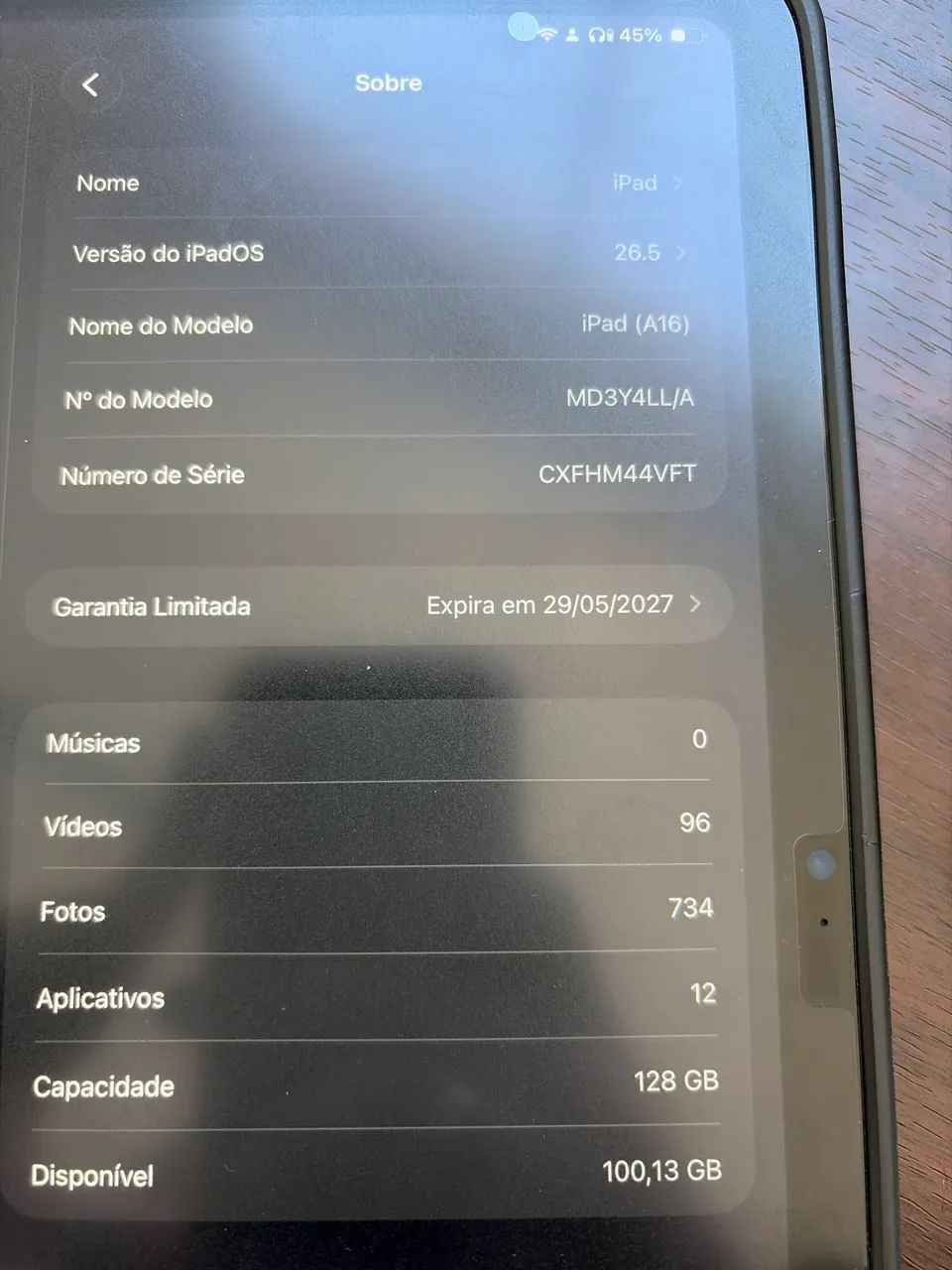 iPad 11 (A16) - 128GB Prata e Apple Pencil USB-C - Foto 3