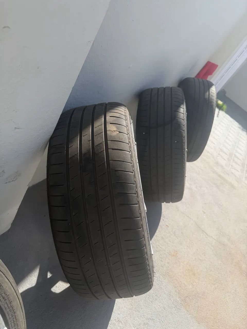 ? JOGO DE RODAS ARO 19 + PNEUS 225/40 R19 - Foto 2